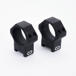 Anelli C&C Weaver Rings | Fissi 30mm in lega leggera per guida Weaver